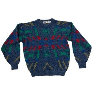 Vintage~Men’s Large Tall~Sweater~Acrylic